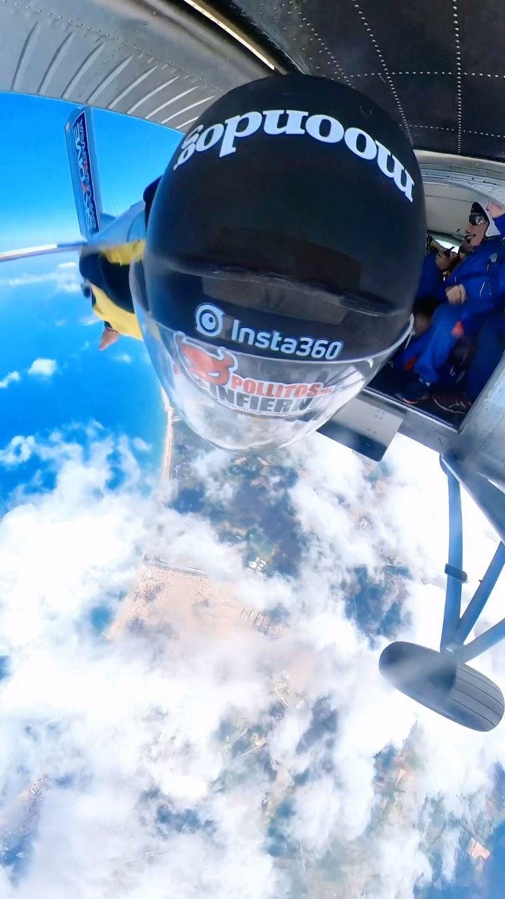 Skydiving reel poster