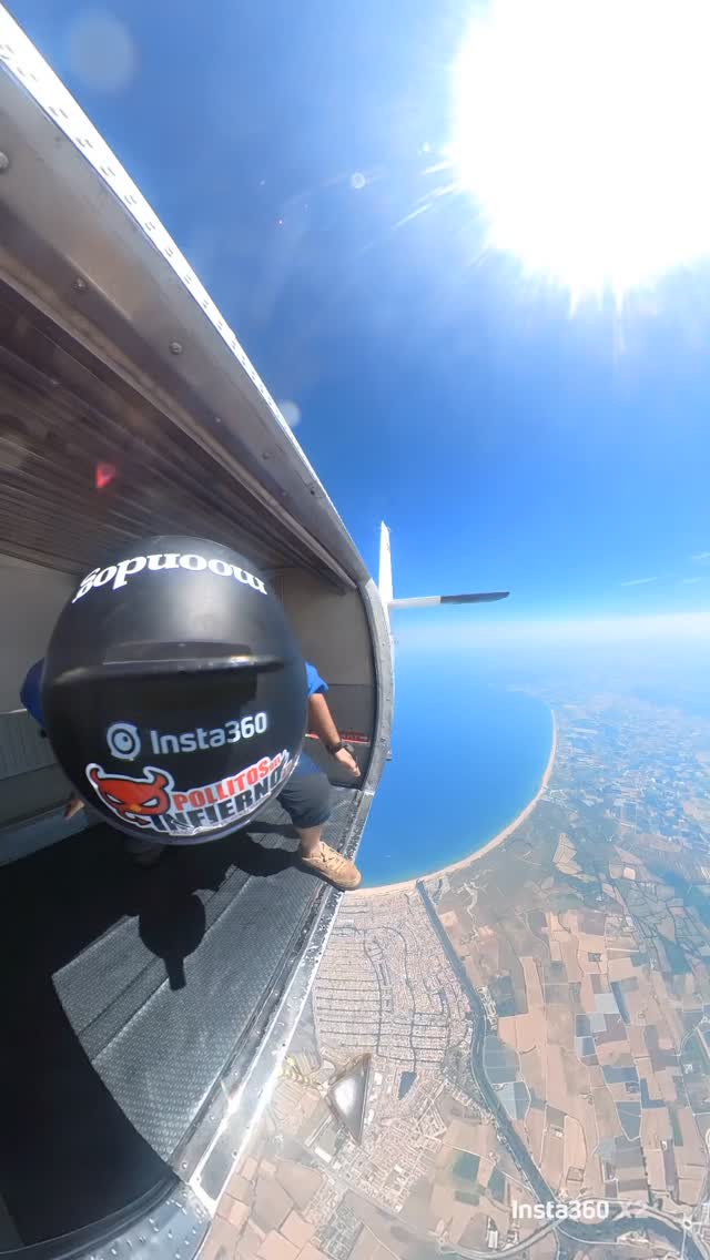 Skydiving reel poster