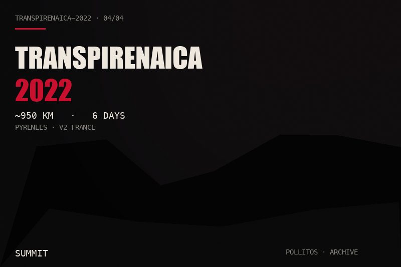 Transpirenaica 2022 — Gavarnie
