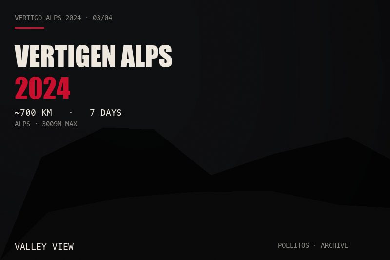 Vertigo Alpes — Valley